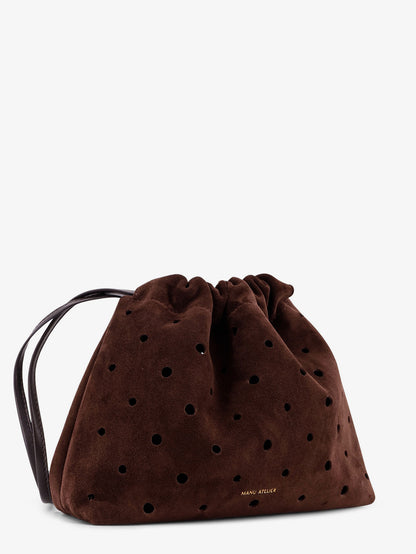 Romy suede shoulder bag thumbnail