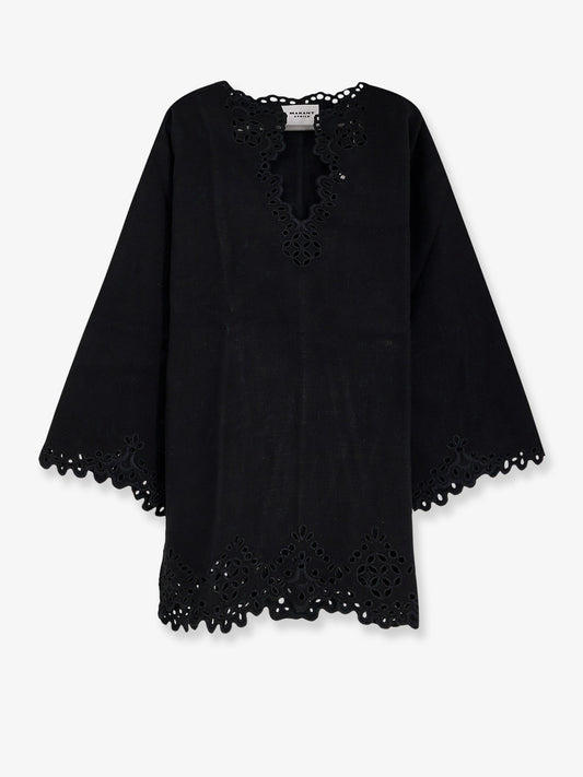 Vestito corto Sherazade in cotone
