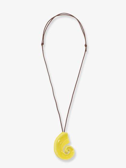 Conchiglia glazed ceramic necklace thumbnail