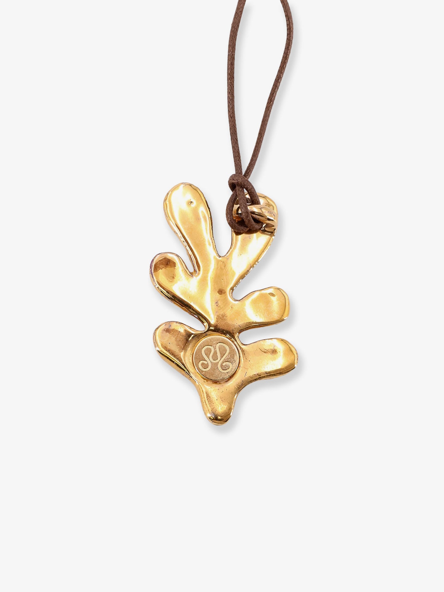 Corallo glazed ceramic necklace