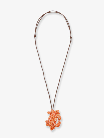 Granchio glazed ceramic necklace thumbnail