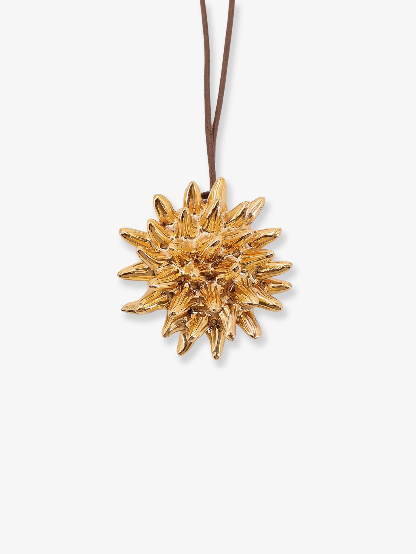 Collana Riccio in ceramica invetriata