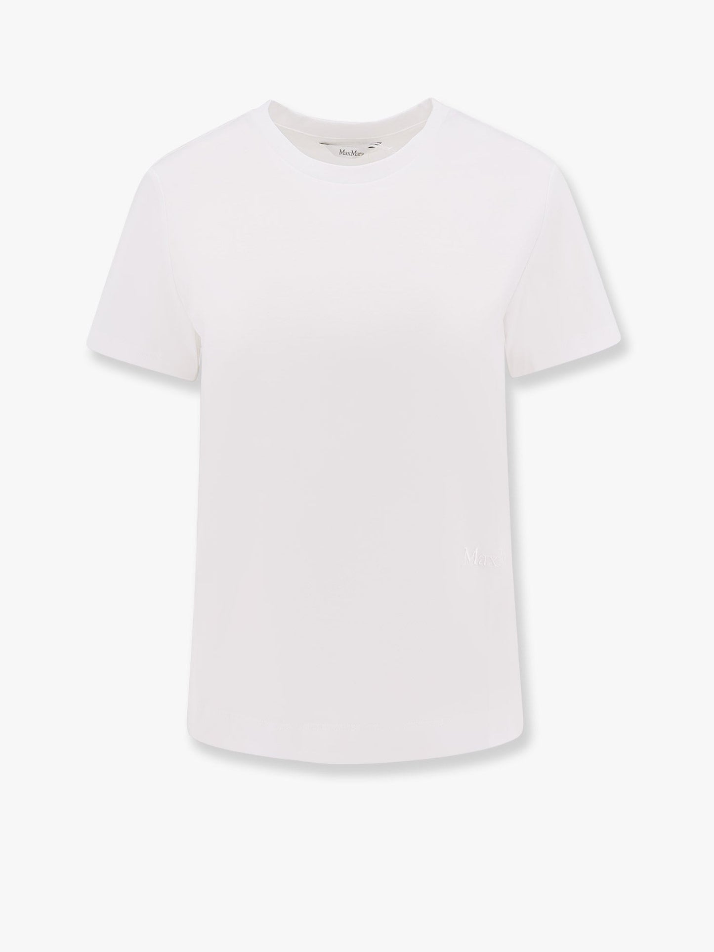 Nerina cotton t-shirt with Max Mara embroidery