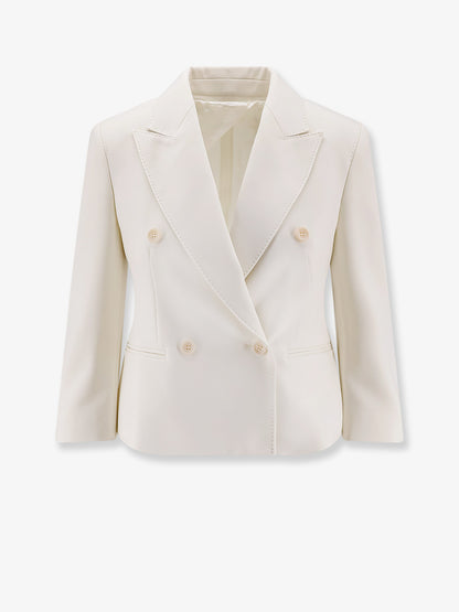 Mxmdorico stretch virgin wool blazer thumbnail