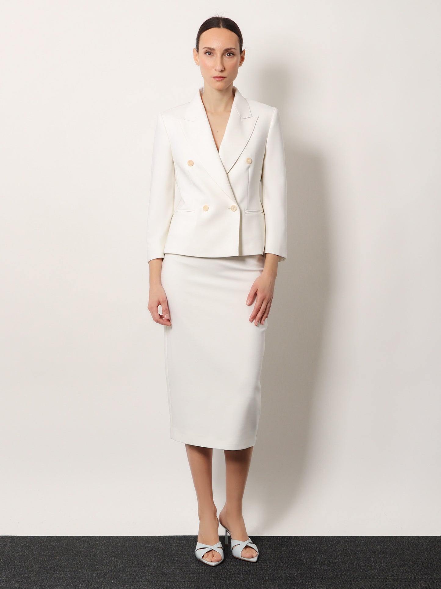 Mxmdorico stretch virgin wool blazer