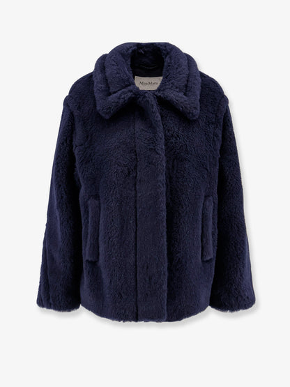 Mxmfuggito alpaca and virgin wool fur jacket thumbnail