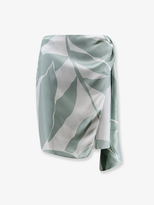 Mxmstrano silk pareo skirt