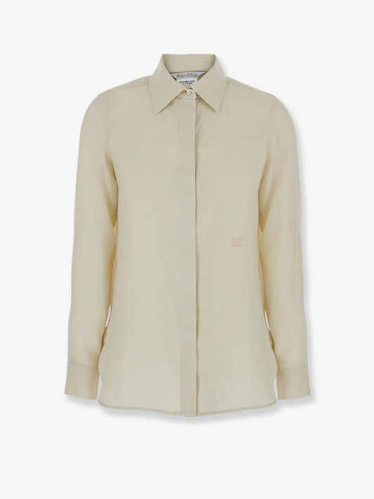 Camicia Mxmfalasco in lino "Vissuto"