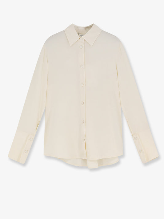 Camicia Mxpvoliera in seta stretch