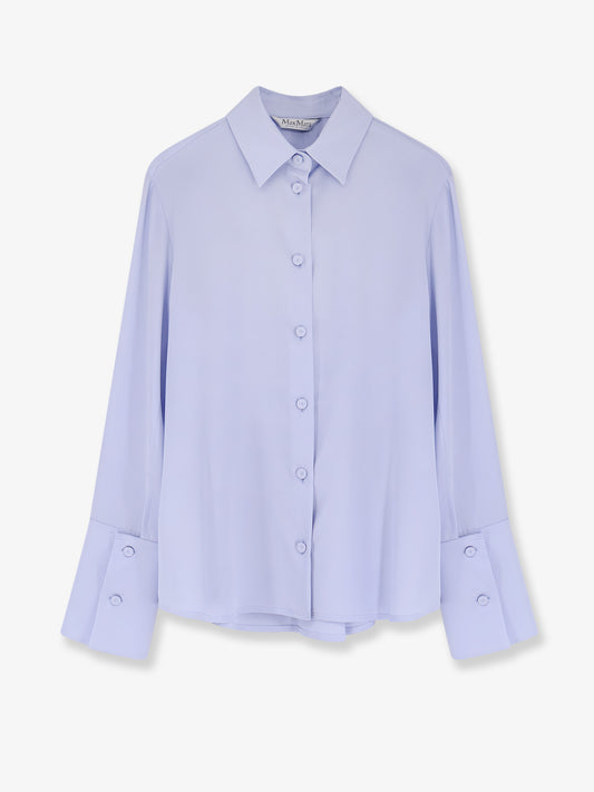 Camicia Mxpvoliera in seta stretch