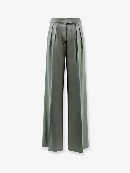 Mxmgiallo virgin wool and silk trousers thumbnail