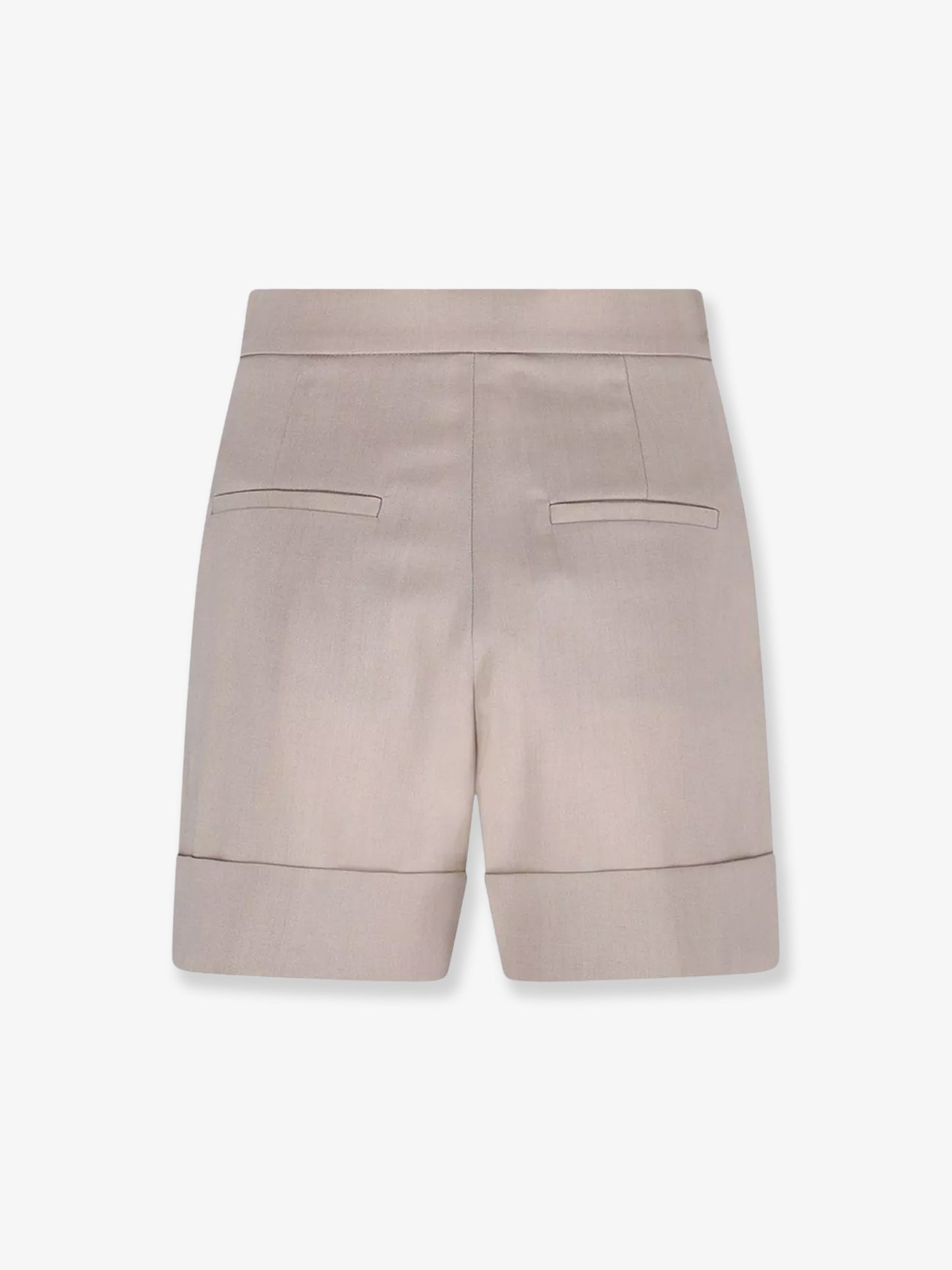 Virgin wool, mohair and wool blend bermuda shorts