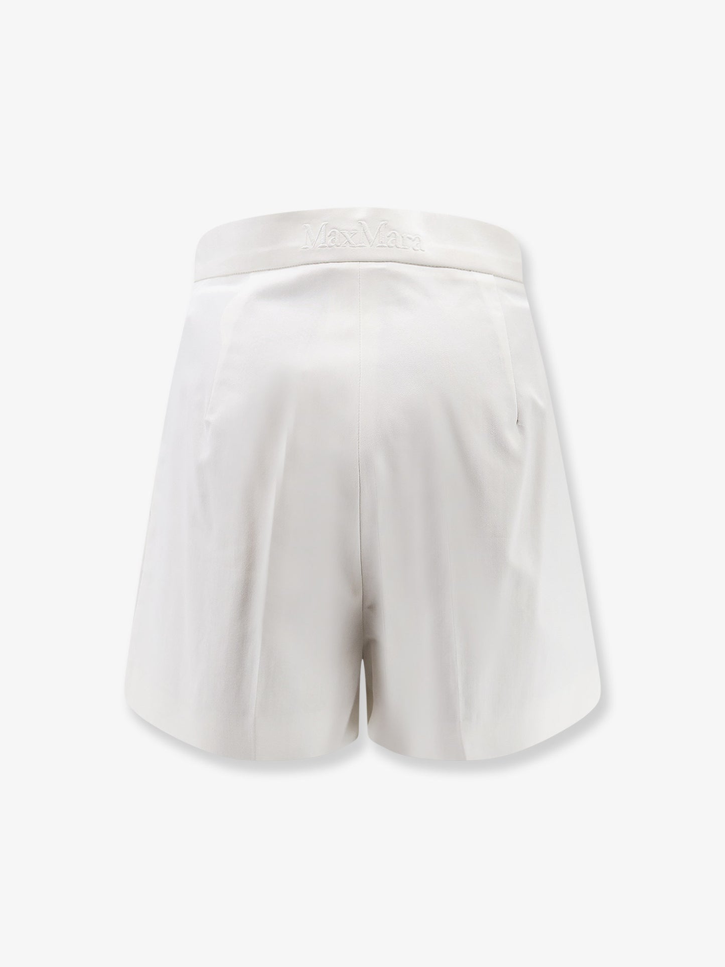 Tabacco stretch cotton shorts