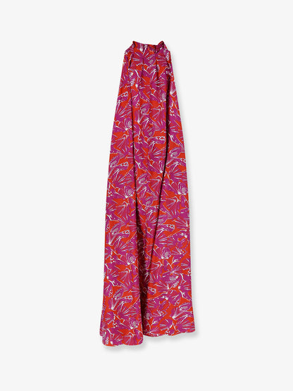 Mxmcartone silk long dress thumbnail