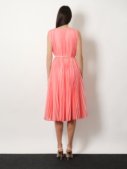 Mxecapsula long dress with belt thumbnail