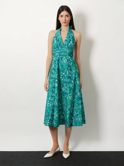 Mxmebella printed cotton dress thumbnail