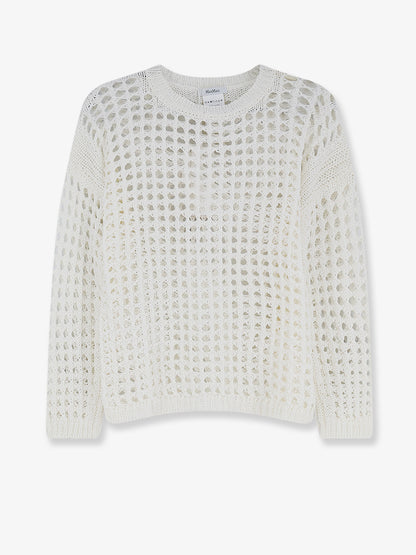 Mxpfebe perforated cotton sweater thumbnail