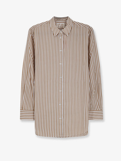 Brigitte striped cotton shirt thumbnail