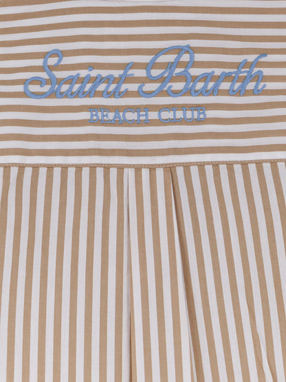 Brigitte striped cotton shirt thumbnail