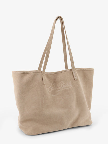 City bag shoulder bag in suede thumbnail