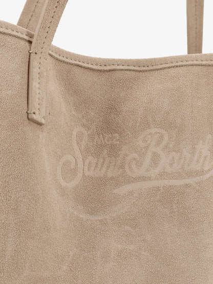 City bag shoulder bag in suede thumbnail