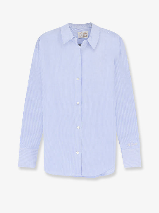 Camicia Cristal in cotone con motivo a righe