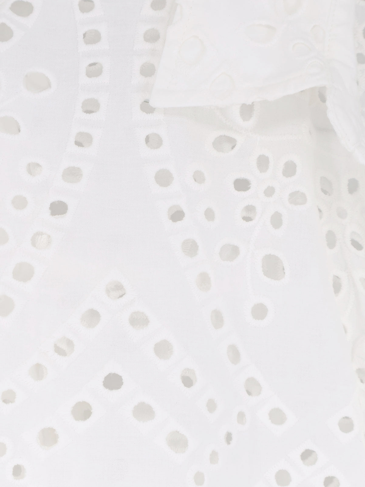 Cristal broderie anglaise embroidery shirt