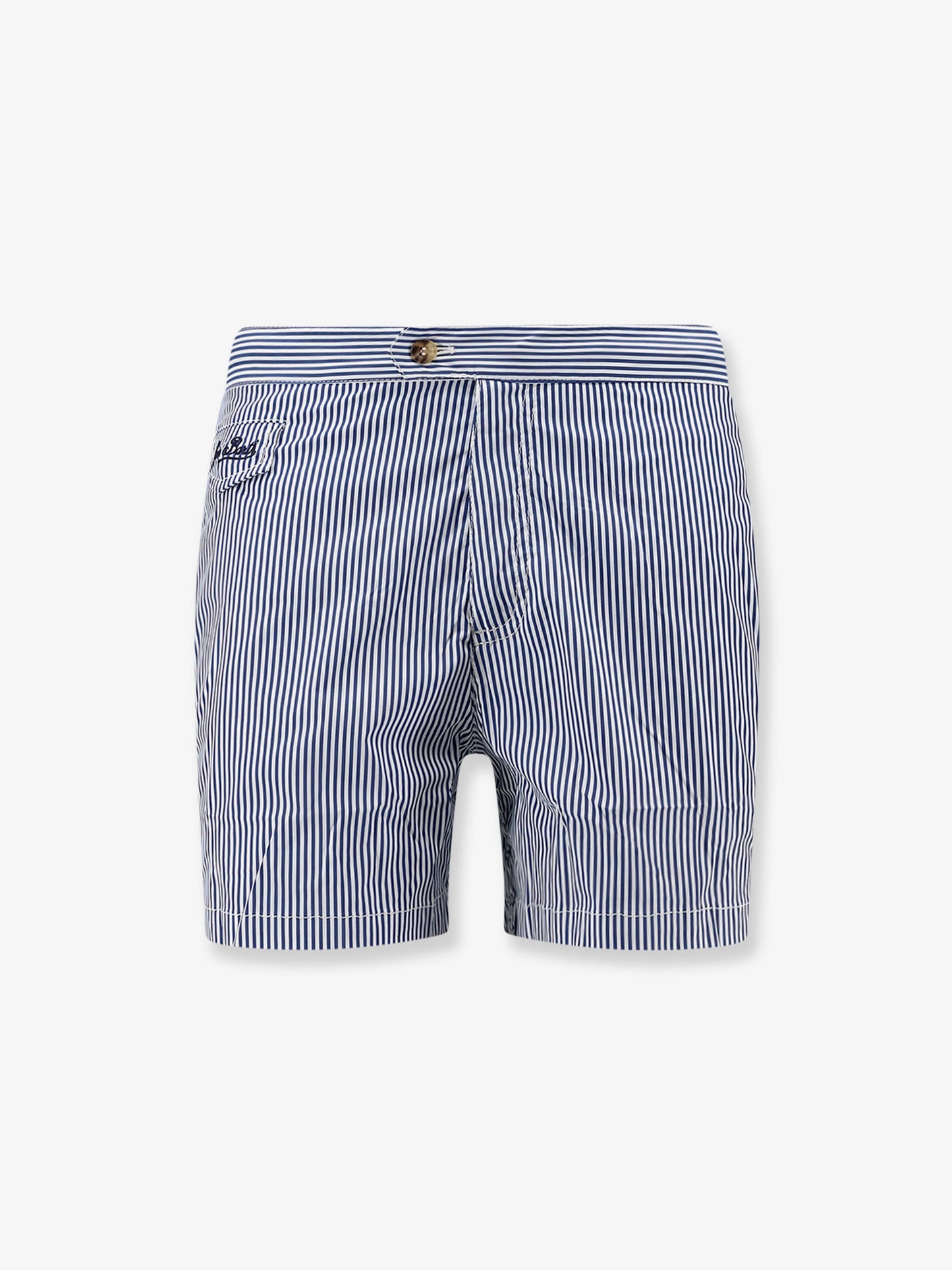 Harrys nylon swim shorts with striped print