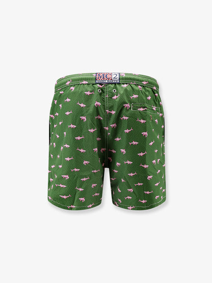 Recycled material swim trunks thumbnail