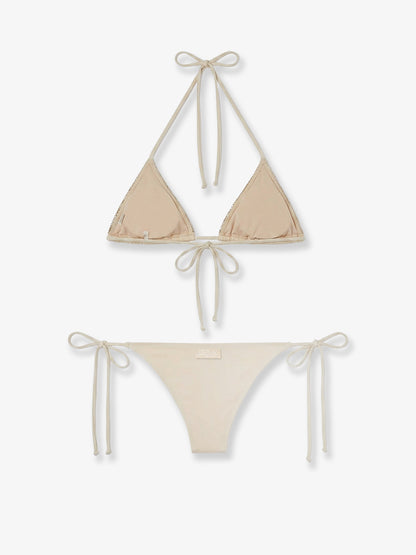 Maleah bikini in nylon with all-over rhinestone detail thumbnail