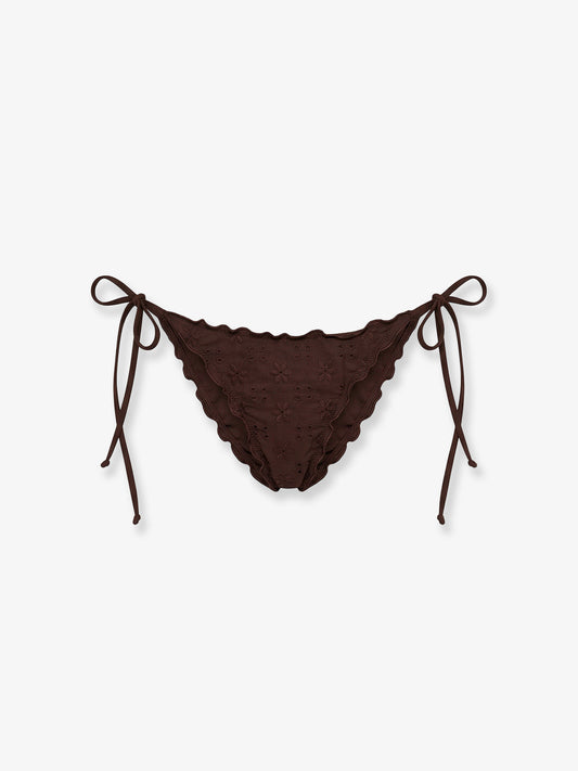 Miami briefs with all-over embroidery