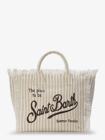 Vanity linen shoulder bag thumbnail