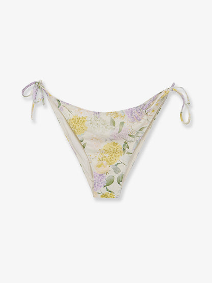 Virgo Bikini Slip with Lemony Flower print thumbnail