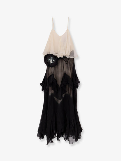 Belvy long viscose dress thumbnail