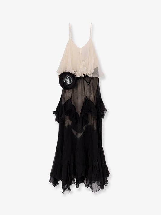 Belvy long viscose dress