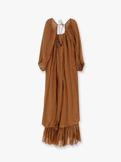 Crash long viscose dress thumbnail