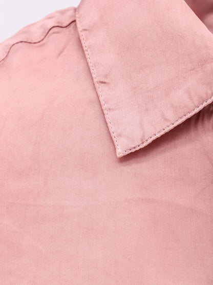 Prune viscose shirt thumbnail