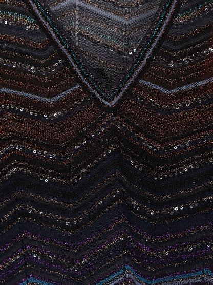 Viscose and metallic fiber sweater thumbnail