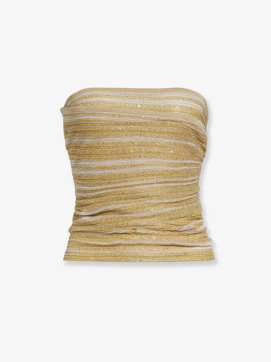Top in misto viscosa