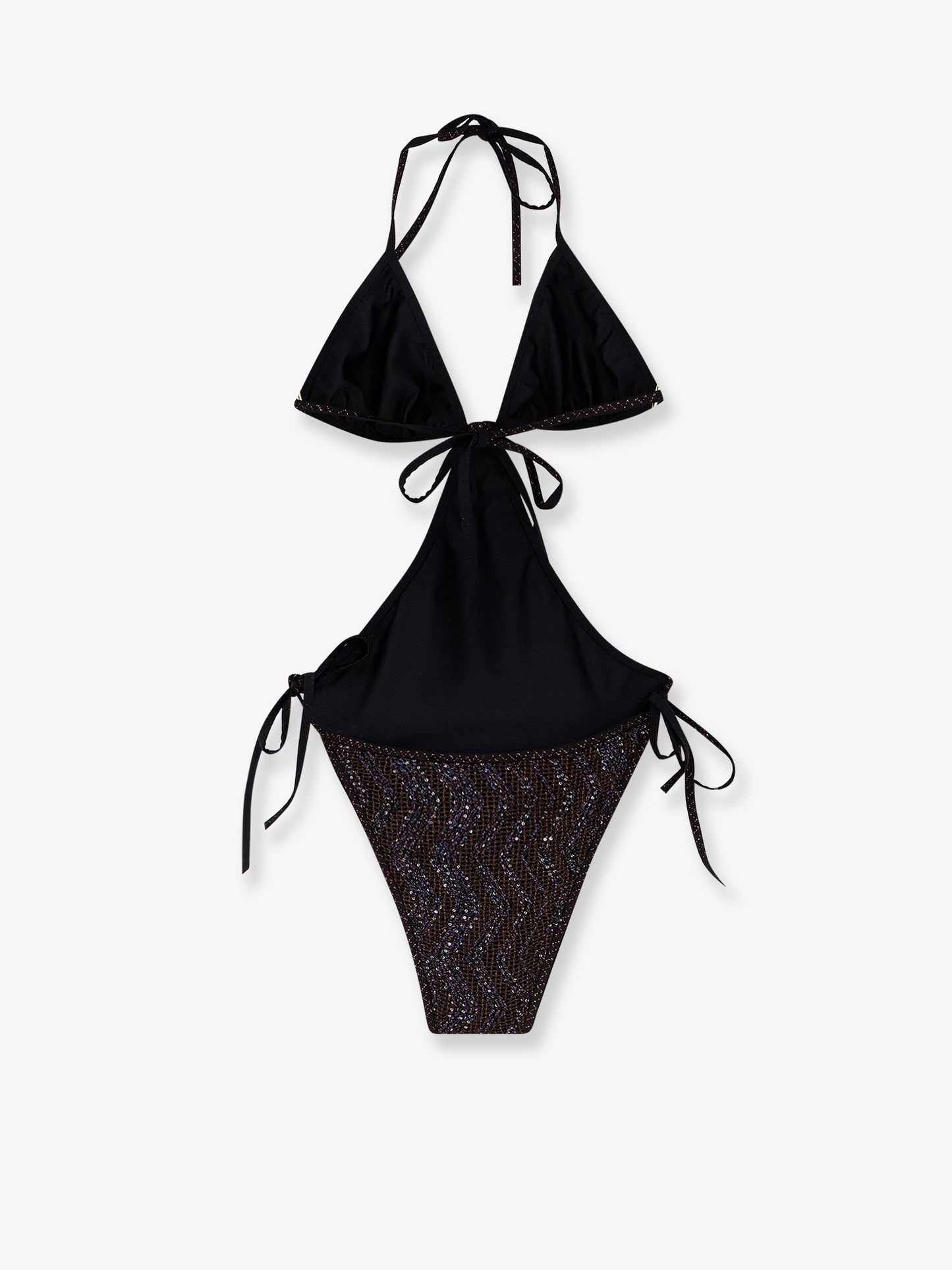 Viscose blend one piece swimsuit