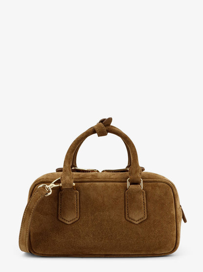 Arcadie suede shoulder bag thumbnail
