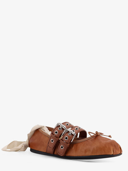 Leather ballerinas thumbnail