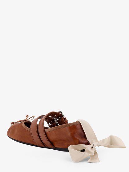 Leather ballerinas thumbnail