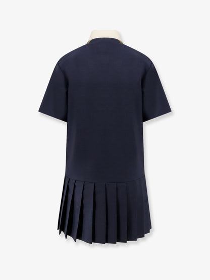 Vestito corto in mohair e lana vergine thumbnail