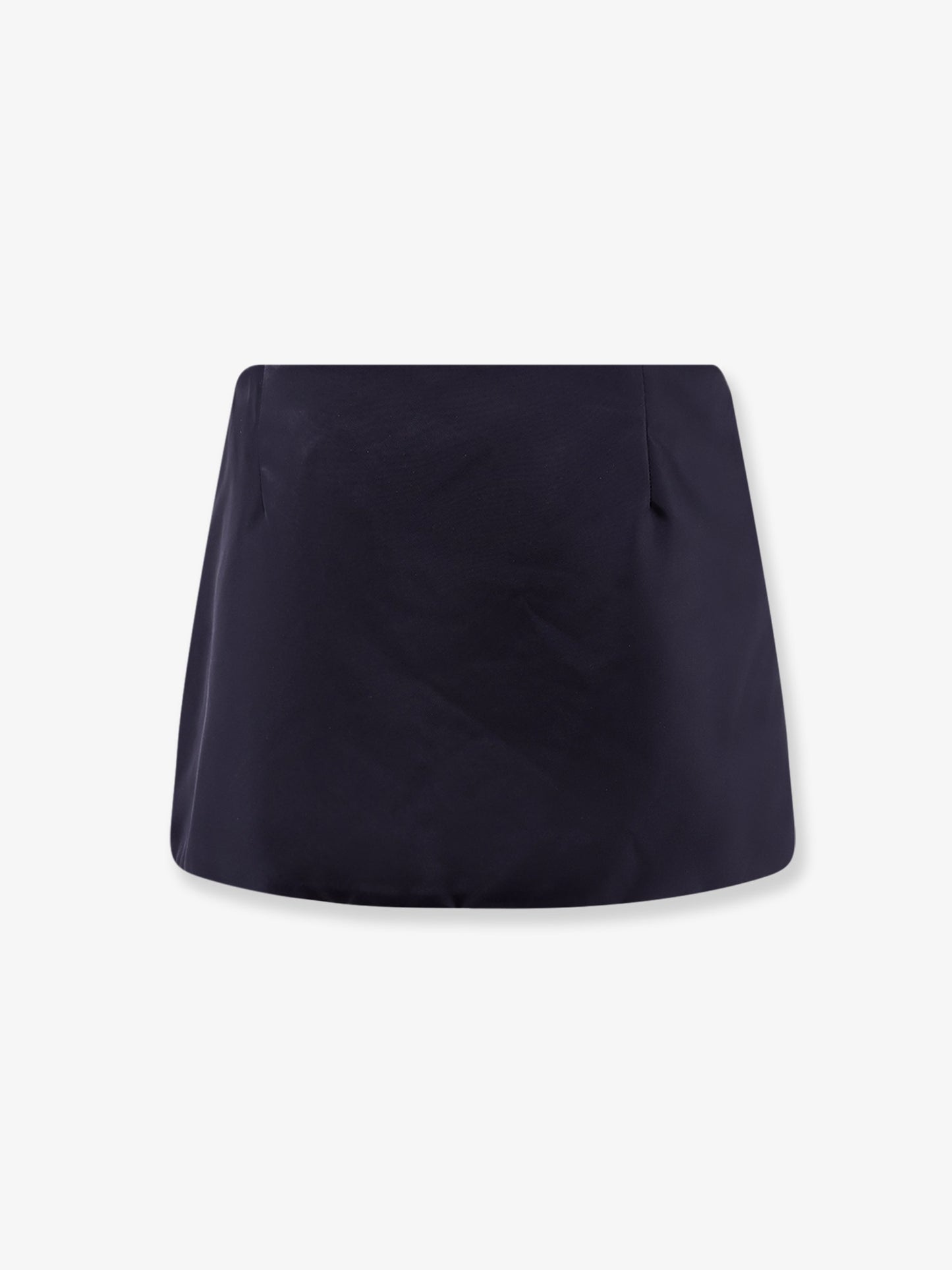 Recycled material mini skirt