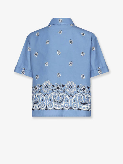 Camicia Bandana in lino e cotone thumbnail