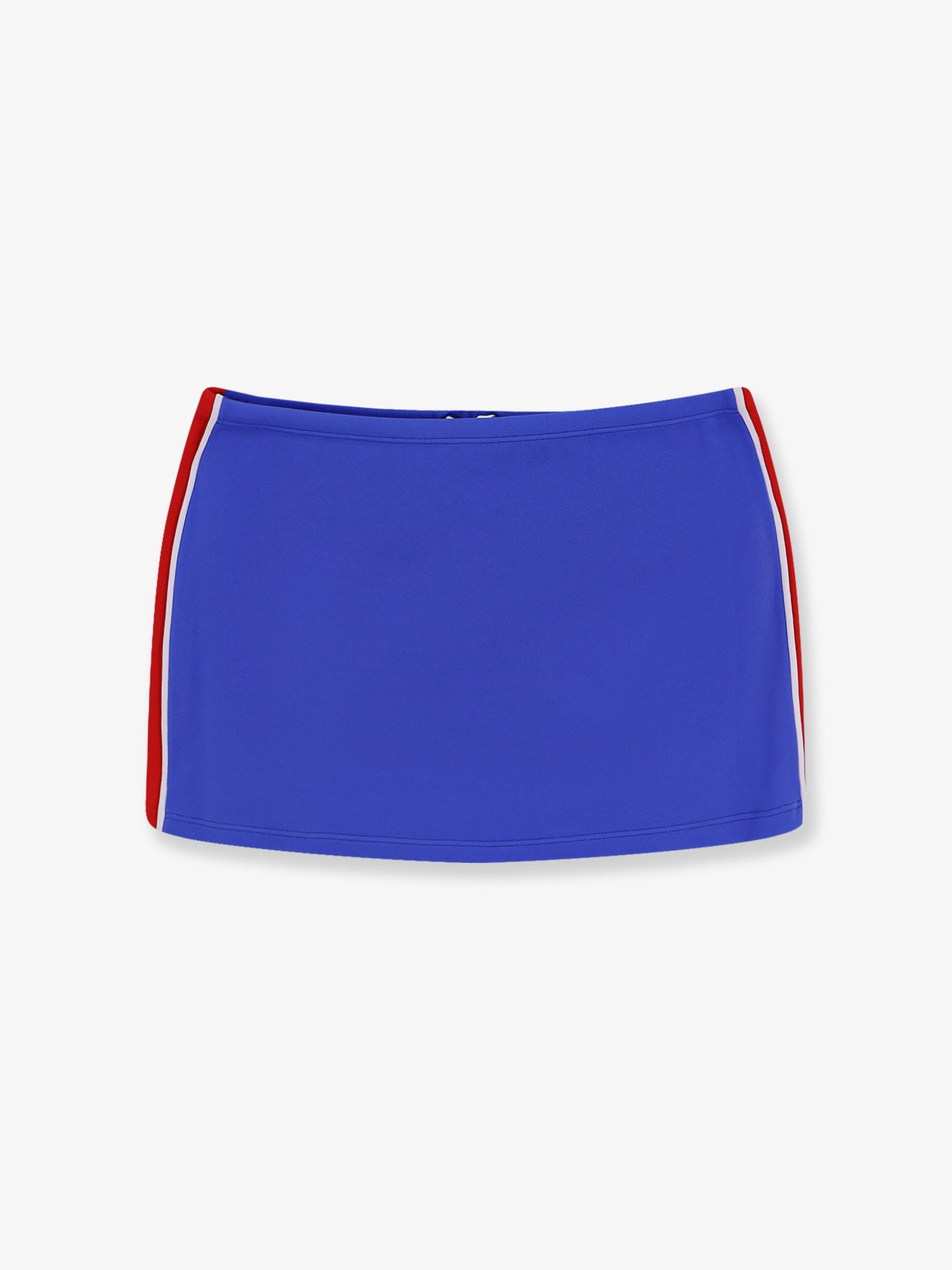 Recycled material mini skirt