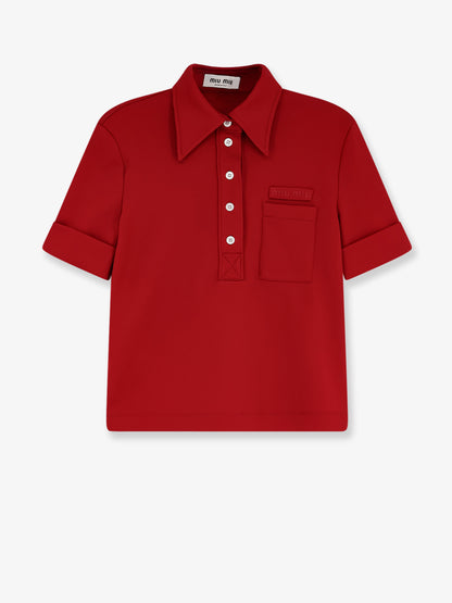 Polo Shirt with Lettering Logo patch thumbnail