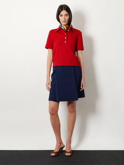 Polo Shirt with Lettering Logo patch thumbnail