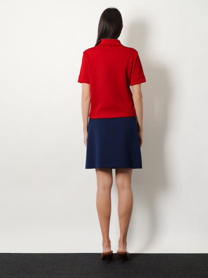 Polo Shirt with Lettering Logo patch thumbnail